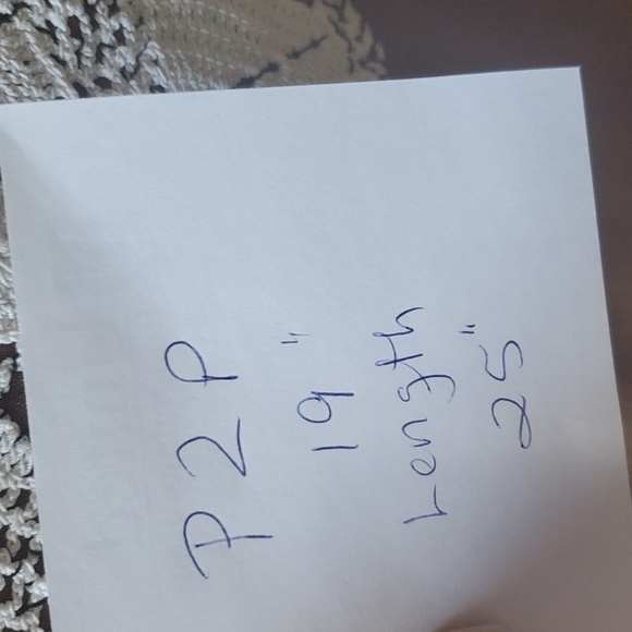 Transformations by Helen brown linen tank embellished w black lace size medium - Picture 9 of 9